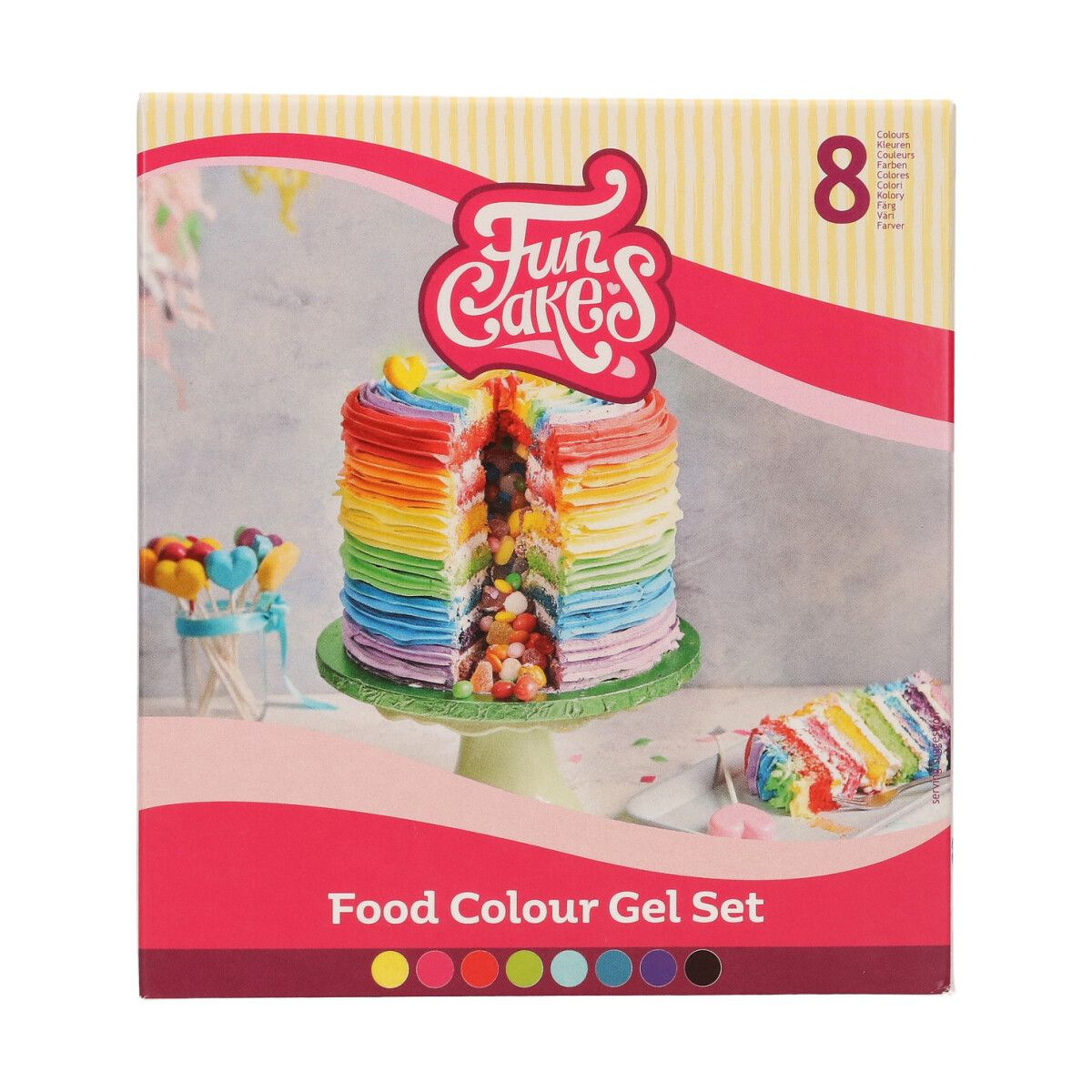 Colorant alimentaire gel Funcakes 30 gr - Coloris au choix