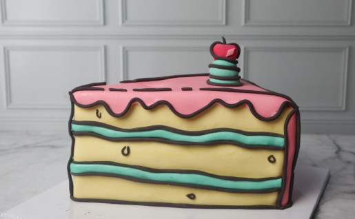 Cartoon cake: tips for making a 2D cake
