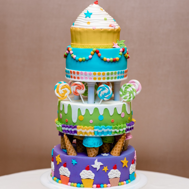 BESTonZON Wedding Decor Round Cake Dummy - 1pcs Foam Mini India | Ubuy