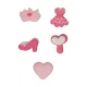 Sugar Decoration - Pink Princess - 6pc