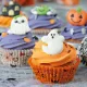 Sugar Decorations - Mr & Mrs Ghost - 6pcs - Decora