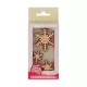 FunCakes Sugar Paste Decorations Ice Crystal White SET/12