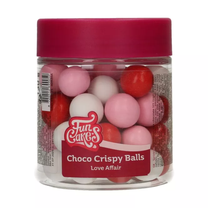 FunCakes Choco Crispy Balls - Metallic Gold 130G