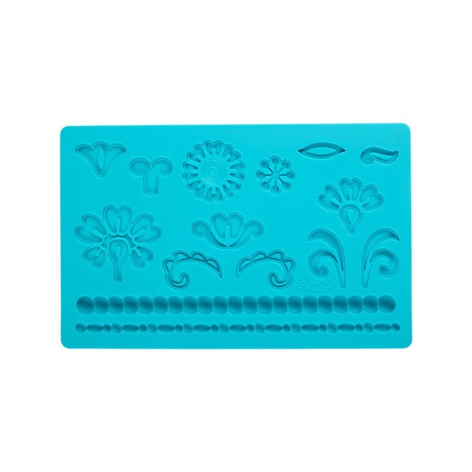 wilton fondant and gum paste silicone mold