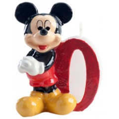 Bougie anniversaire Mickey 3 ans (205)