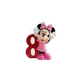 Bougie D Anniversaire Minnie 8 Ans