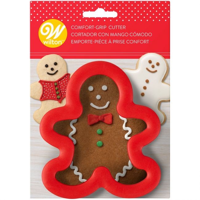 Wilton Comfort Grip Cutter Gingerbread Boy 3199