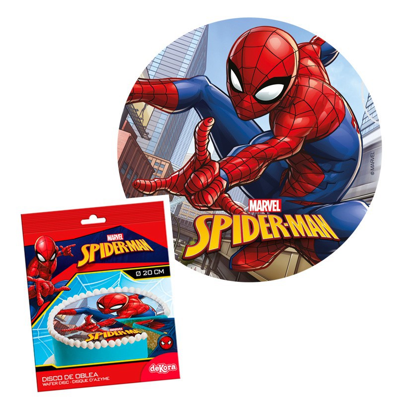 wafer disc spiderman 2 - 20cm