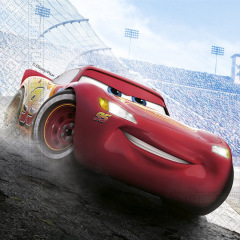 Voiture Flash McQueen pour gâteau Disney Pixar Cars - Dekora ref