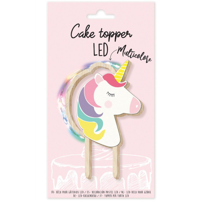Unicorn Theme Birthday Cake Topper | Unicorn Theme Party Supplies – FUNZOOP