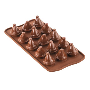 Crethink 1 Pièces Moules à Chocolat en Silicone de Pâques 18