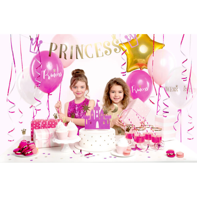 Décoration de gâteau élégante pour enfants, couronne ou princesse
