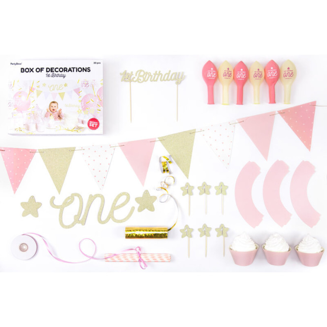  Gold Birthday Decorations - Gold Party Decorations Set