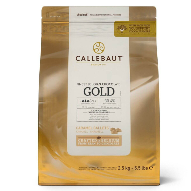Caramel Chocolate – Gold 30.4% Callebaut