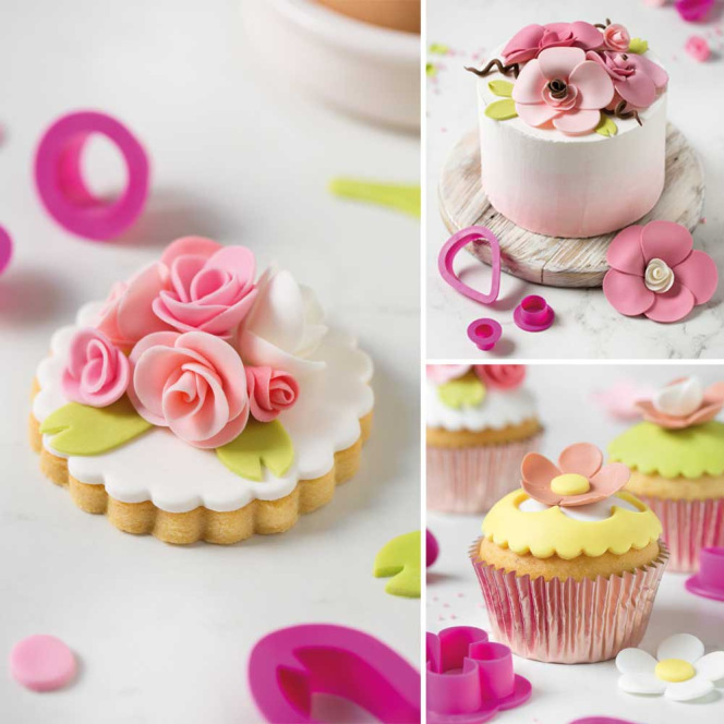 Decora - Silicone Petal Veiner - Cake design